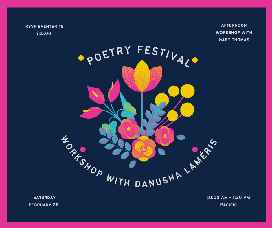 Modesto Poetry Festival with Danusha Laméris & Gary Thomas Modesto
