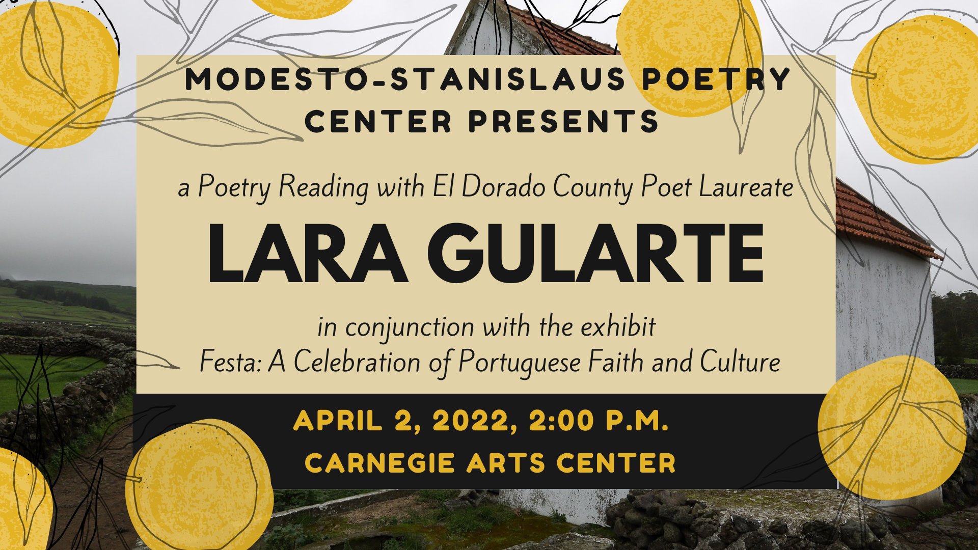 MoSt Poetry Presents Lara Gularte poet laureate of El Dorado County